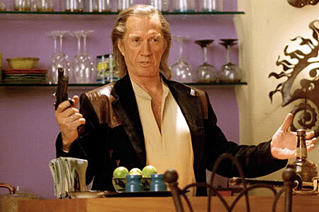 David Carradine in Kill Bill part 2